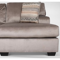 keeler gray sectional   