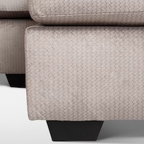 keeler gray sectional   