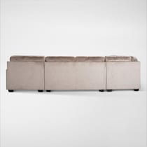 keeler gray sectional   