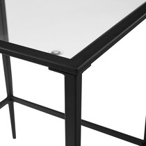 keen black nesting tables   