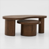 kellen dark coffee table   