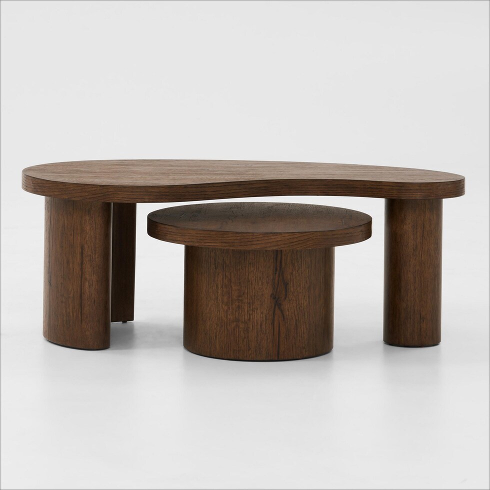 kellen dark coffee table   
