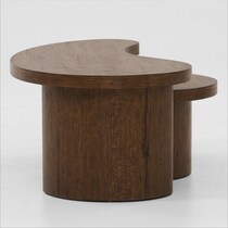 kellen dark coffee table   
