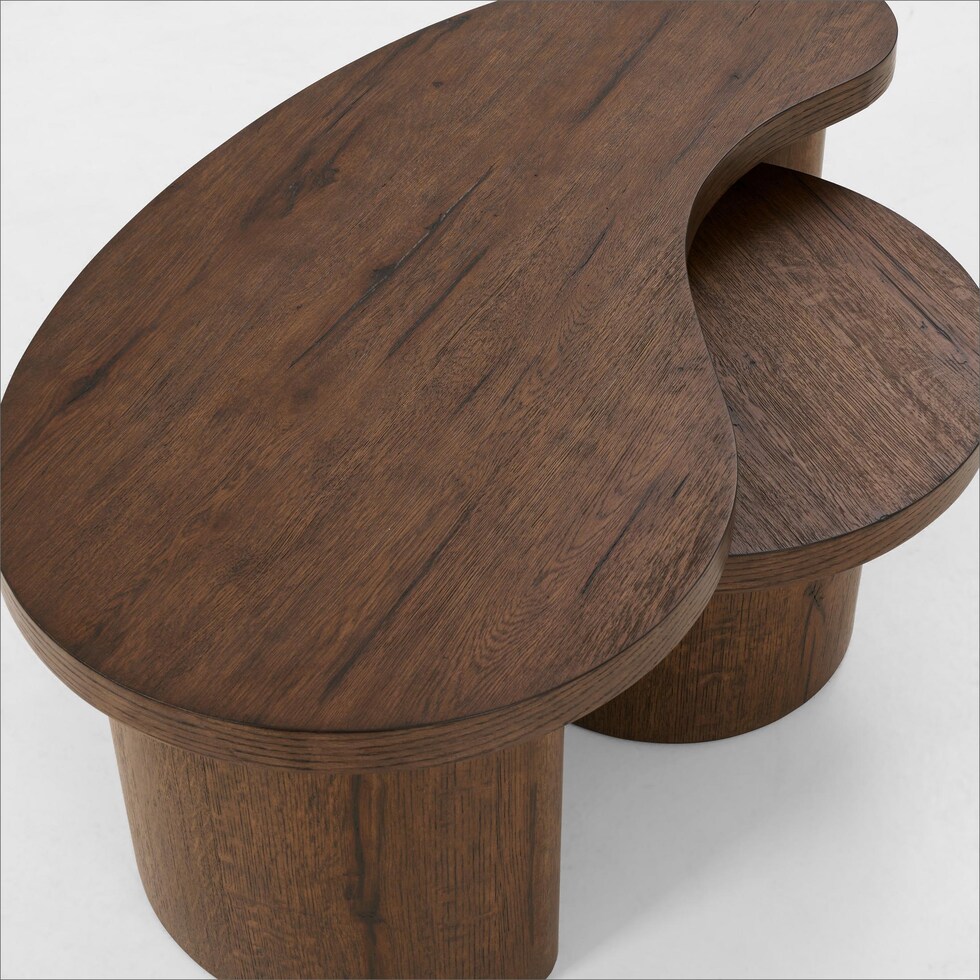 kellen dark coffee table   
