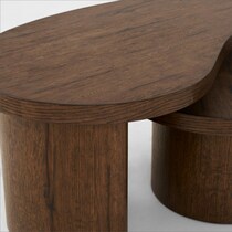 kellen dark coffee table   