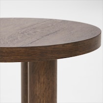 kellen dark end table   