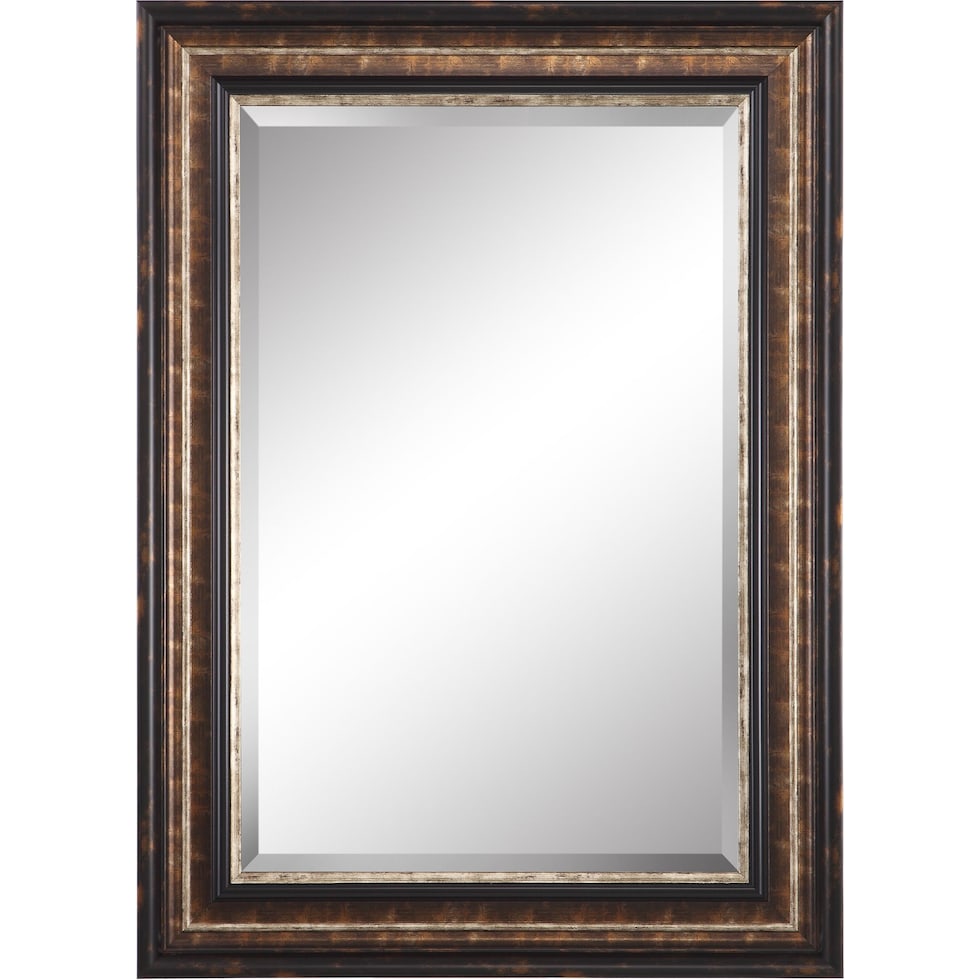 kelvin dark brown mirror   