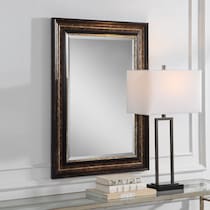 kelvin dark brown mirror   