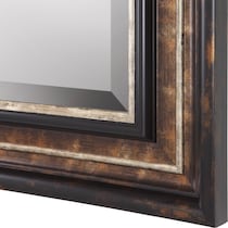kelvin dark brown mirror   