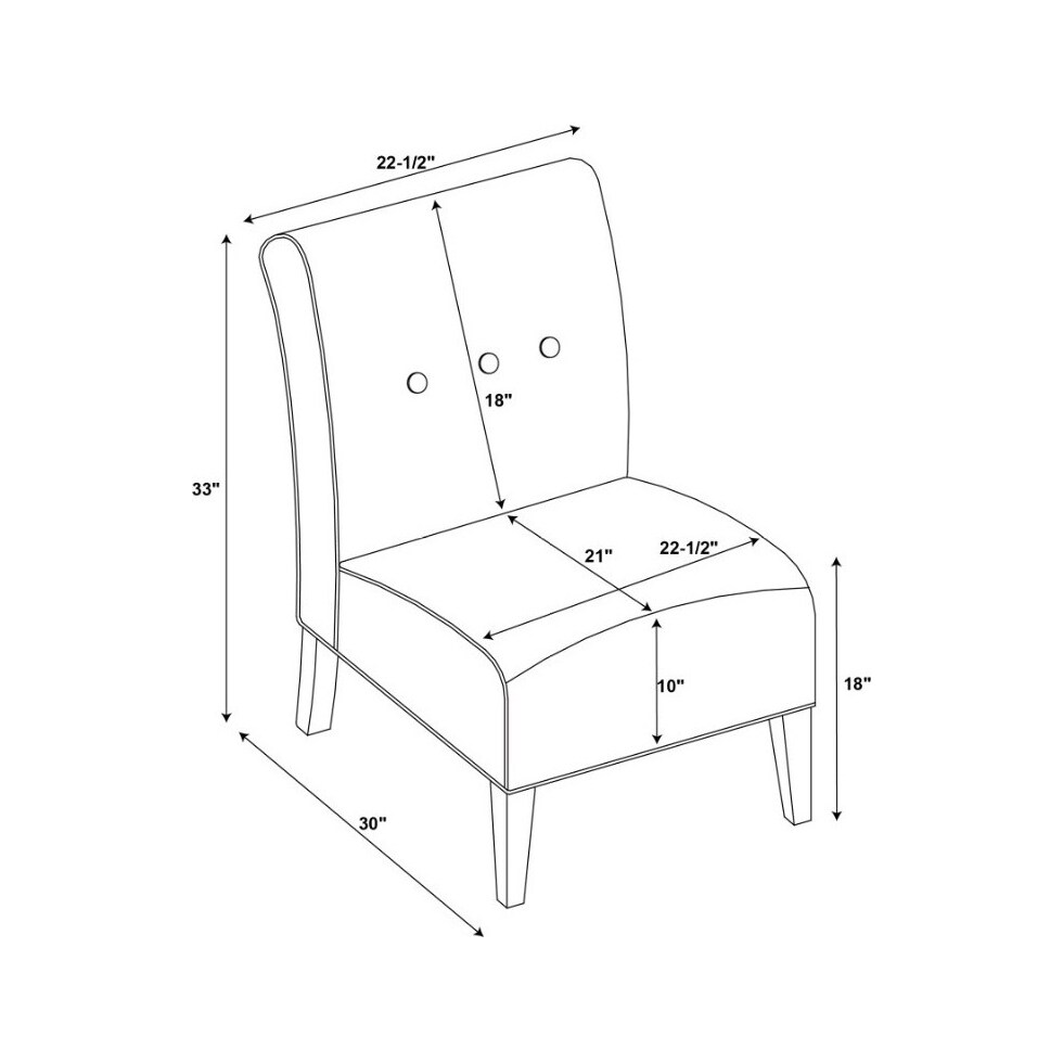 kelvin red accent chair   