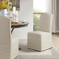 kenai white chair   