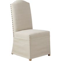 kenai white chair   