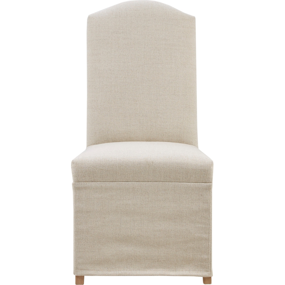 kenai white chair   