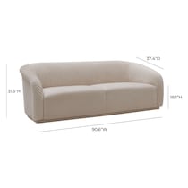 kendra neutral sofa   
