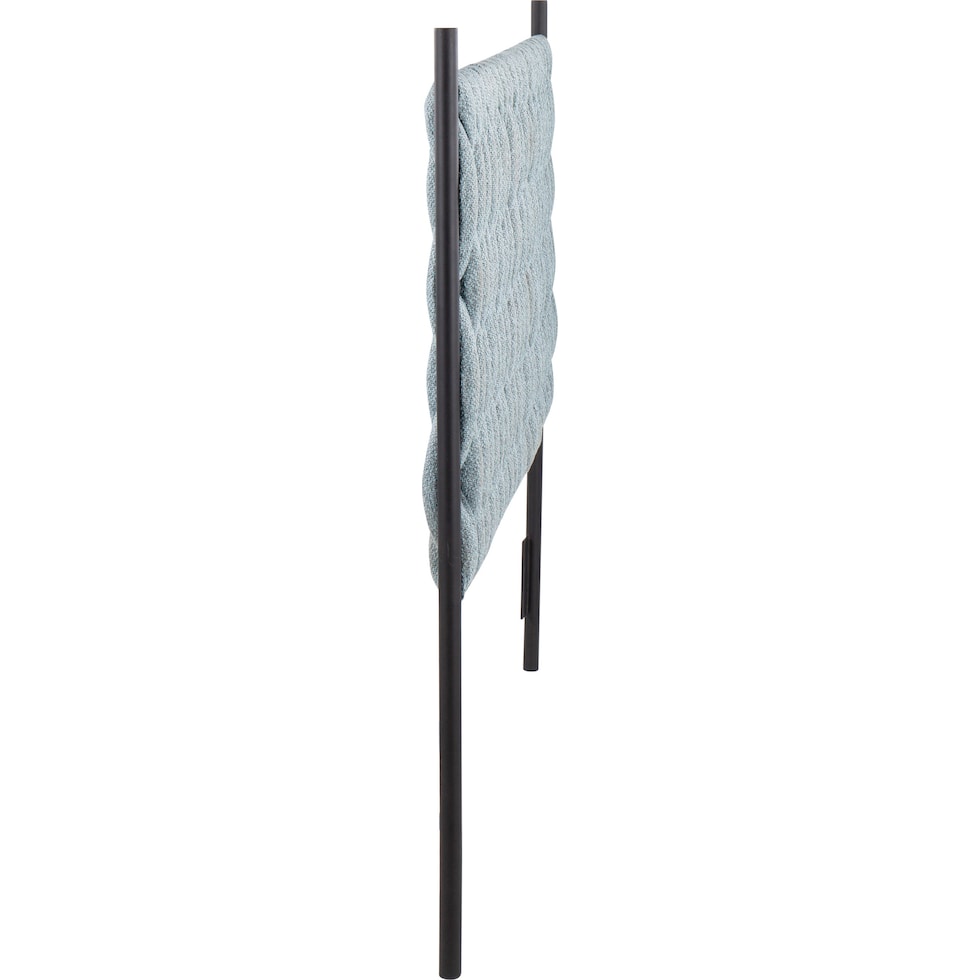 kenna blue queen headboard   