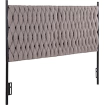 kenna gray queen headboard   