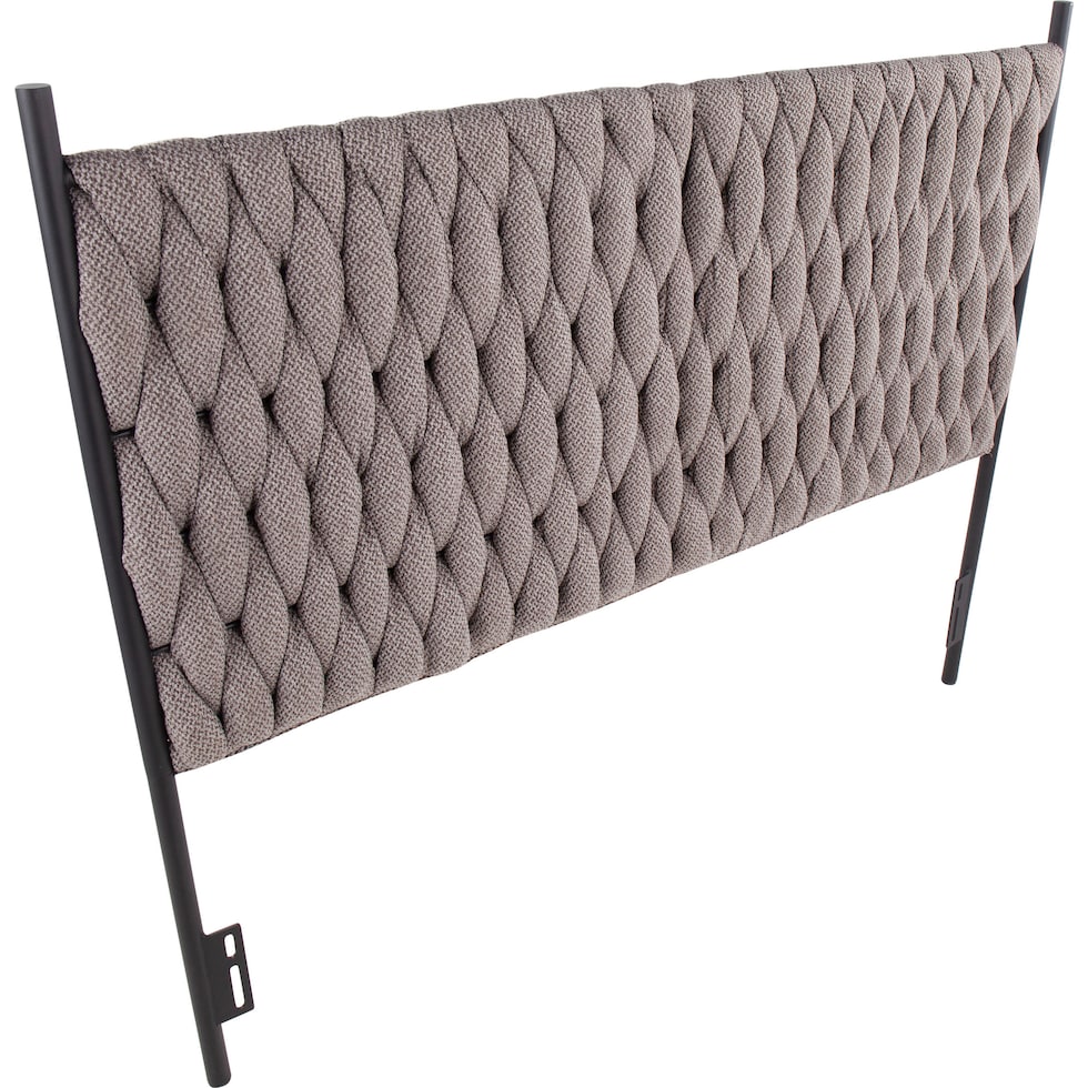 kenna gray queen headboard   