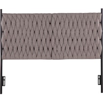 kenna gray queen headboard   