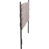 kenna gray queen headboard   