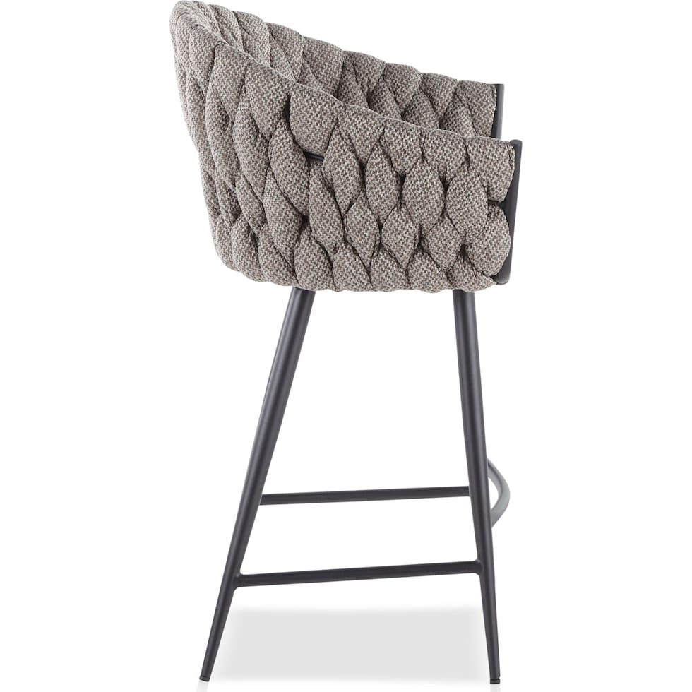 kenna white counter height stool   