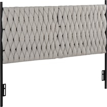 kenna white queen headboard   