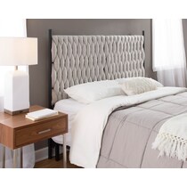 kenna white queen headboard   