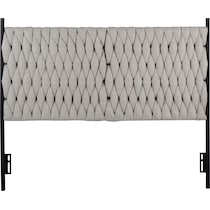 kenna white queen headboard   