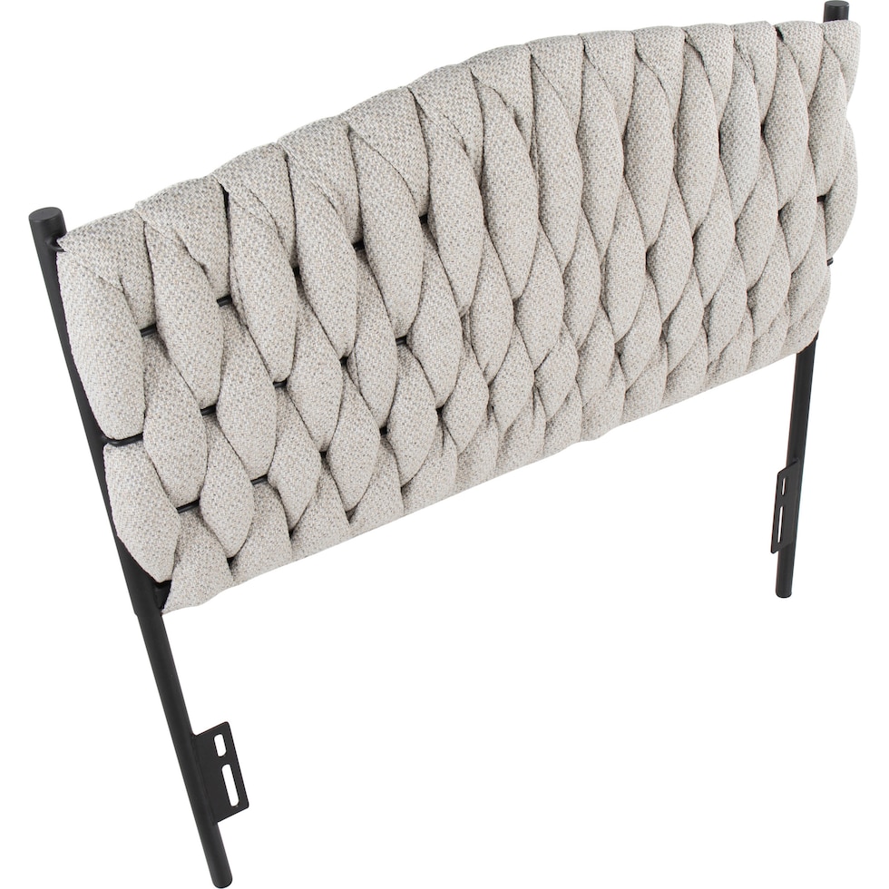 kenna white twin headboard   