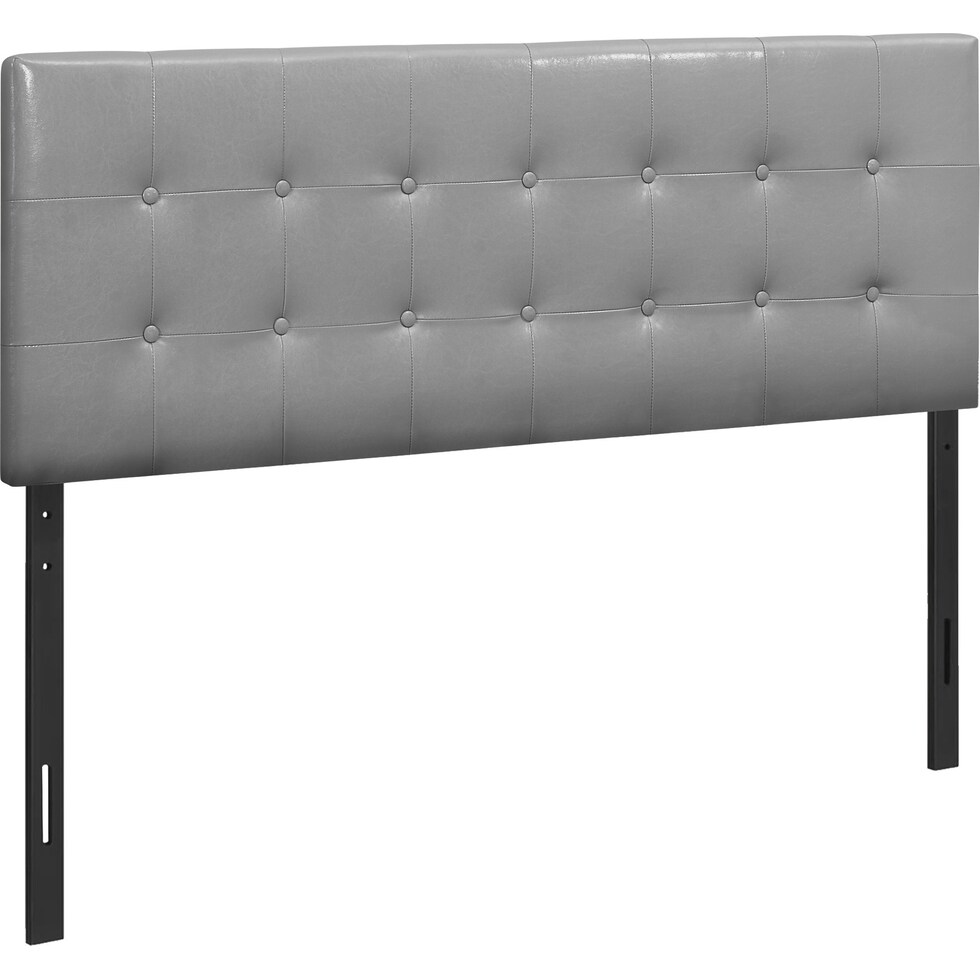 kennedy gray queen headboard   