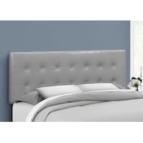 kennedy gray queen headboard   