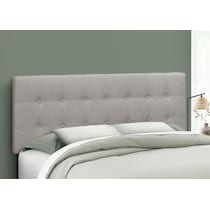 kennedy gray queen headboard   