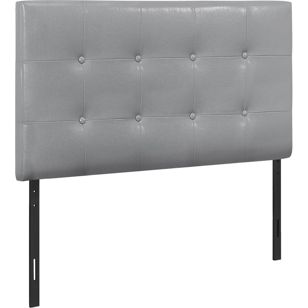 kennedy gray twin headboard   