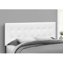 kennedy white queen headboard   