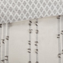 kensley neutral king california king bedding set   