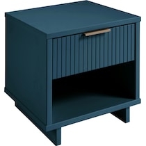 kenya blue nightstand   