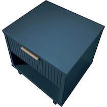 kenya blue nightstand   