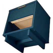 kenya blue nightstand   