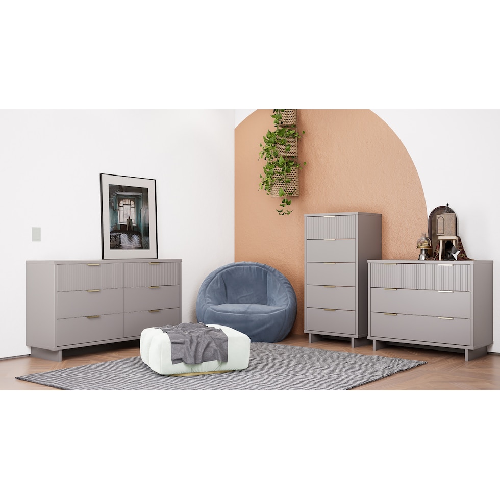 kenya gray dresser   