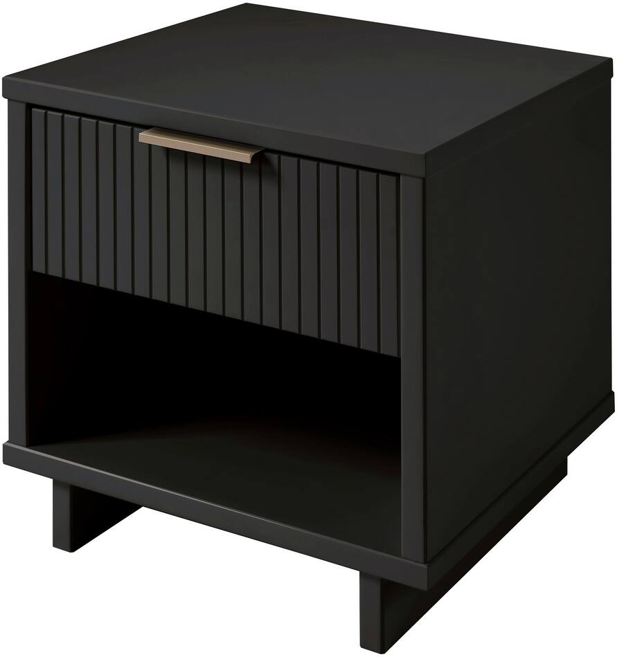 Kenya Nightstand Dark Grey Value City Furniture