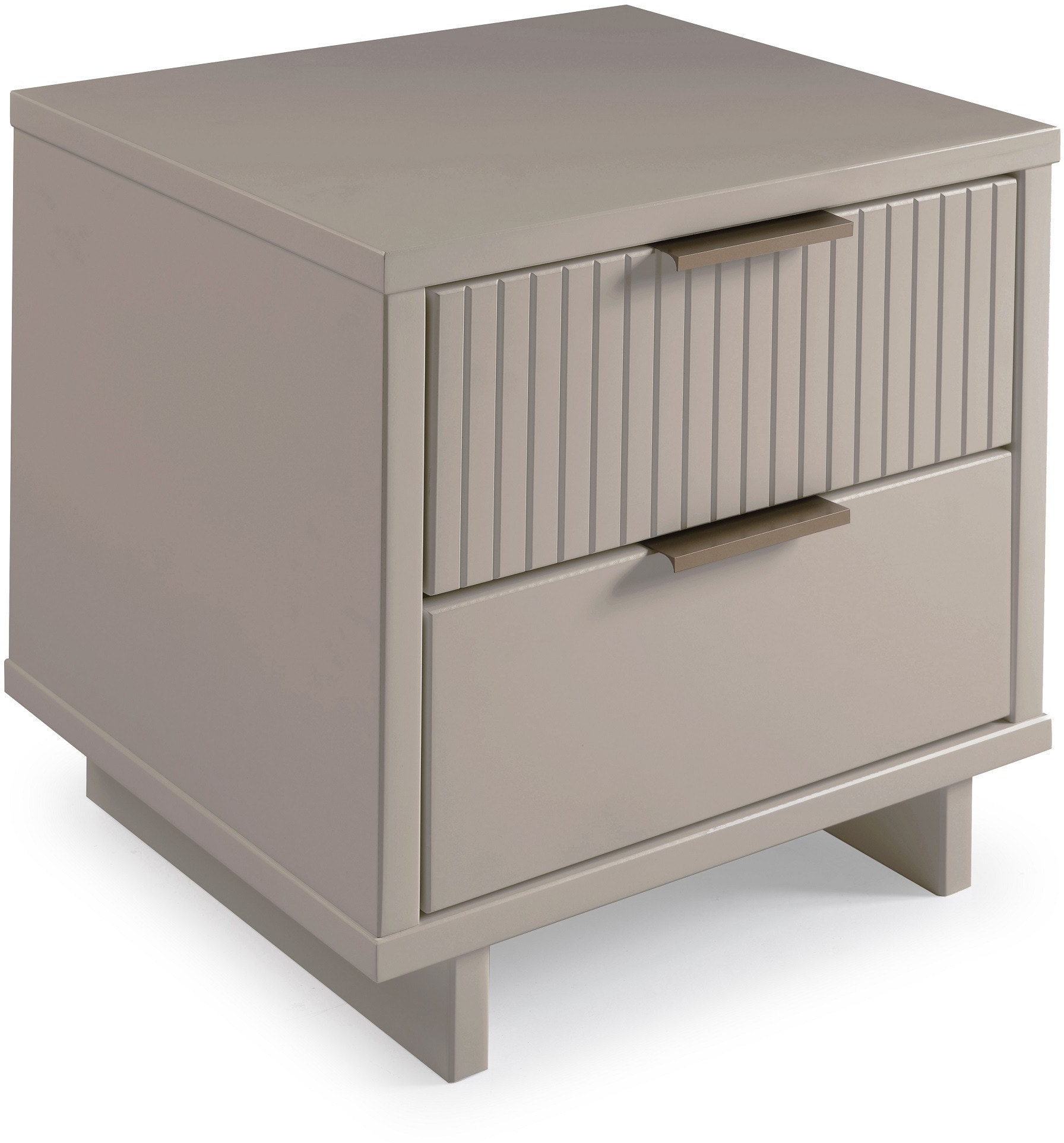 Kenya 2 Drawer Nightstand Light Grey Value City Furniture