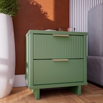 kenya green nightstand   