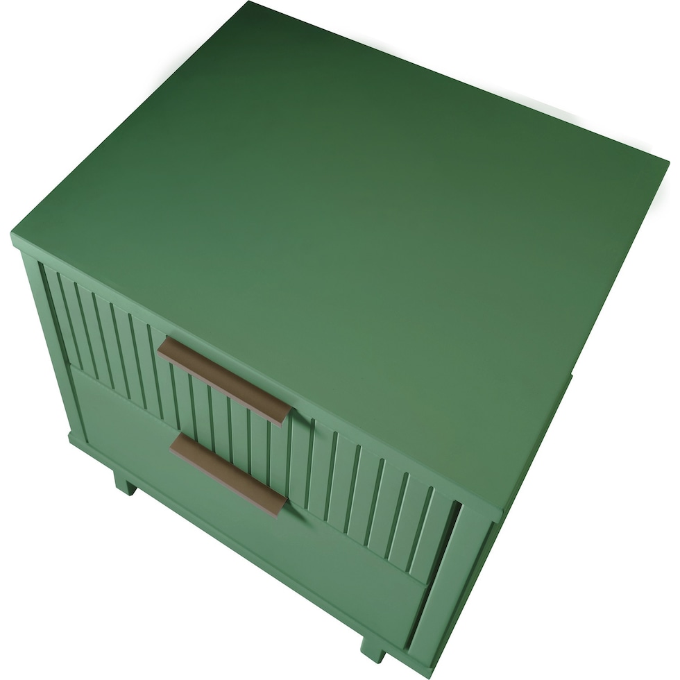 kenya green nightstand   