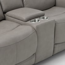 kenyon gray loveseat   