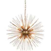 kepler gold chandelier   