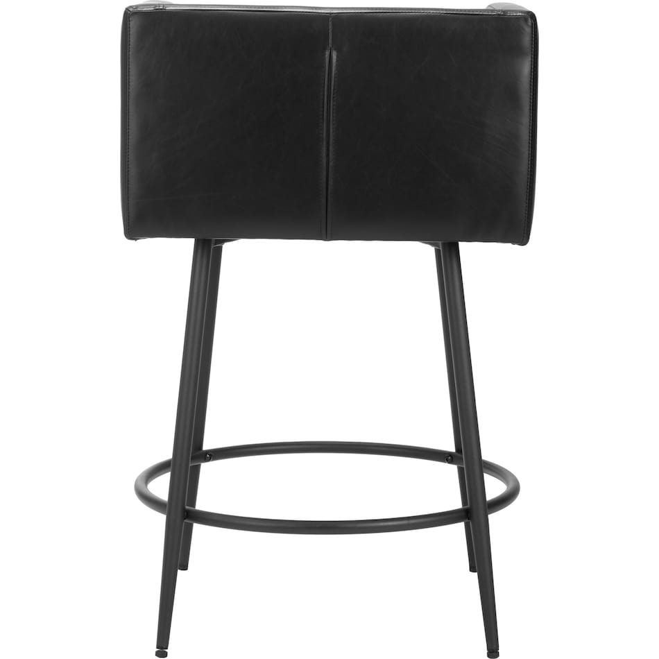 keppel black counter height stool   