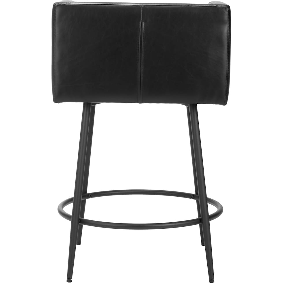 keppel black counter height stool   