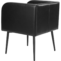 keppel black dining chair   