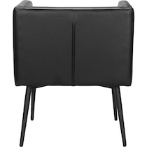 keppel black dining chair   