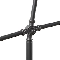 kerensa oil rubbed bronze cream floor lamp   