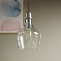 kern glass pendant light   